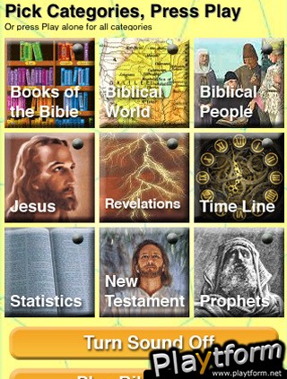 Bible Trivia (iPhone/iPod)