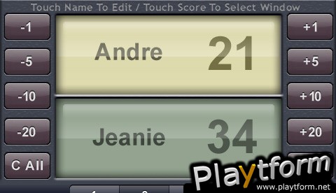 Score Pad (iPhone/iPod)