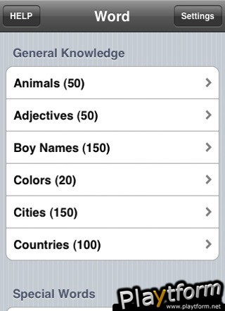 Word (iPhone/iPod)