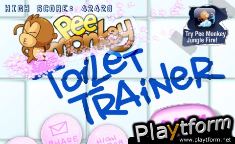 Pee Monkey Toilet Trainer (iPhone/iPod)