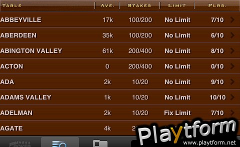 MegaPoker Online (iPhone/iPod)