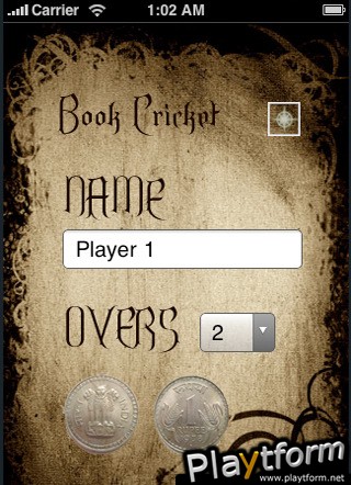 Book Cricket (iPhone/iPod)