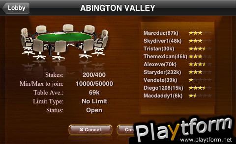 MegaPoker Online 75K (iPhone/iPod)