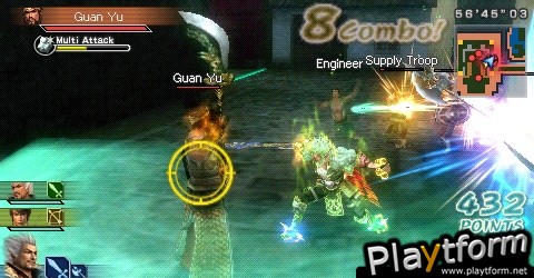 Dynasty Warriors: Strikeforce (PSP)