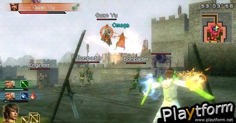 Dynasty Warriors: Strikeforce (PSP)