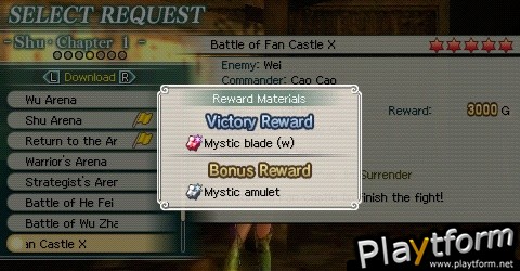 Dynasty Warriors: Strikeforce (PSP)