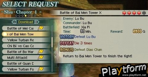 Dynasty Warriors: Strikeforce (PSP)