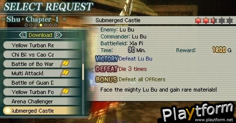 Dynasty Warriors: Strikeforce (PSP)