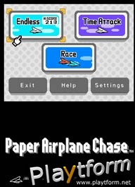 Paper Airplane Chase (DS)
