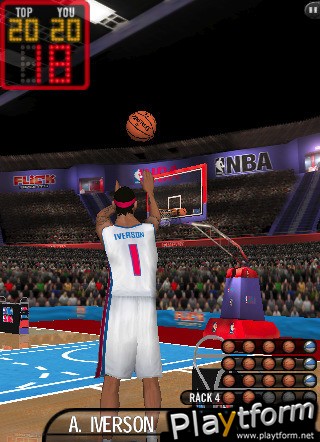 Flick NBA Basketball (iPhone/iPod)