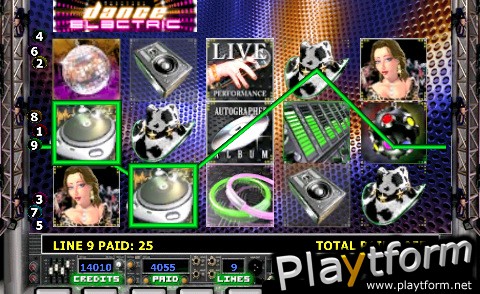 Reel Deal Slots: Dance Electric (iPhone/iPod)