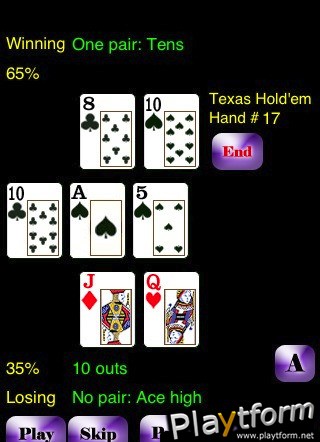 Headsup Hold'em Poker (iPhone/iPod)