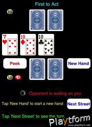 Headsup Hold'em Poker (iPhone/iPod)