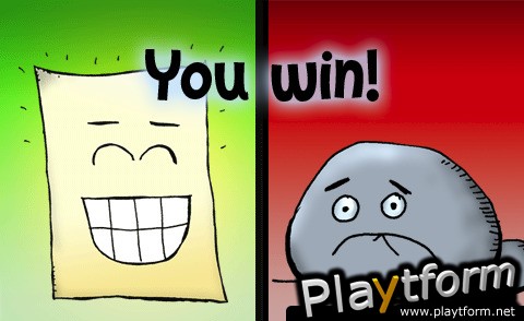 Ben's somewhat spiffy looking but ultimately craptastic rock-paper-scissors game (iPhone/iPod)