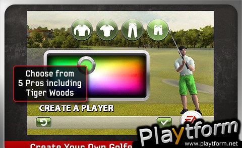 Tiger Woods PGA Tour (iPhone/iPod)