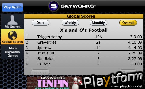 X's & O's Football (iPhone/iPod)