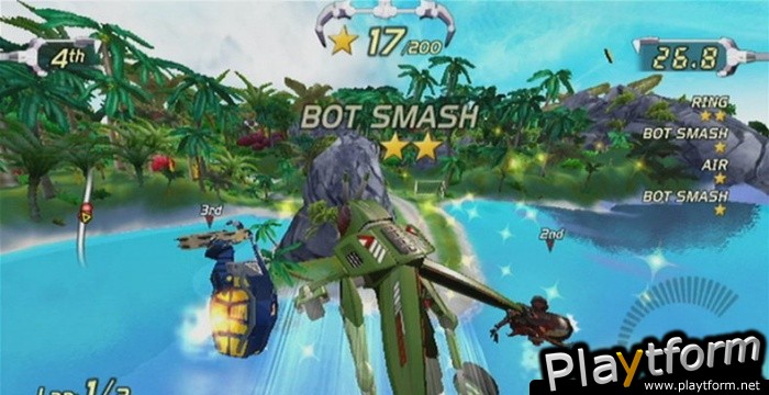 Excitebots: Trick Racing (Wii)