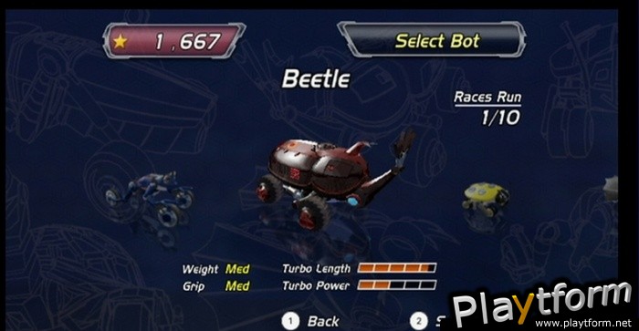 Excitebots: Trick Racing (Wii)