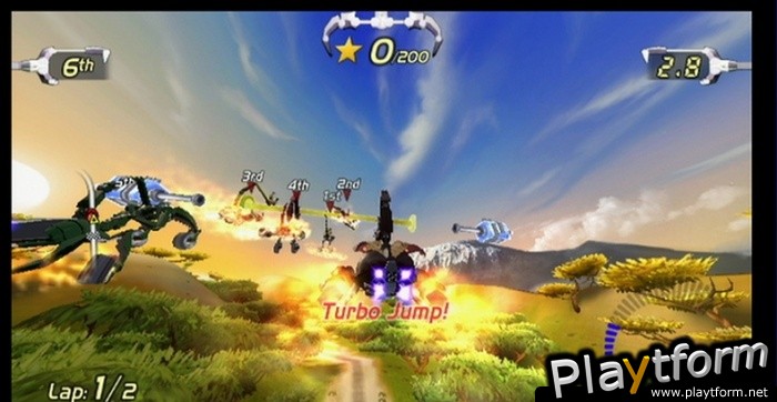 Excitebots: Trick Racing (Wii)