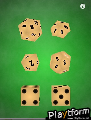 3D RPG DICE (iPhone/iPod)