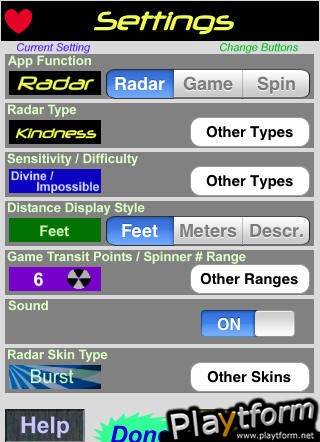 Love Radar (iPhone/iPod)