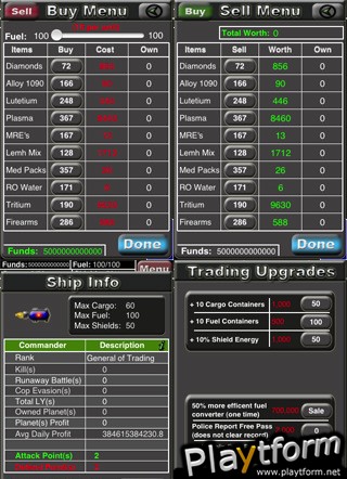 Space Trader (iPhone/iPod)