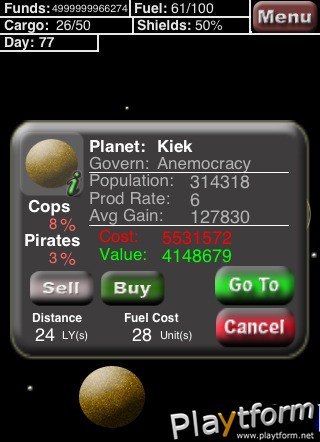Space Trader (iPhone/iPod)