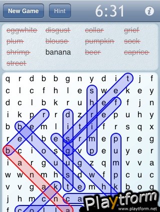 Spanish Word Find (iPhone/iPod)