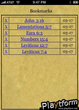 Chapter And Verse (iPhone/iPod)