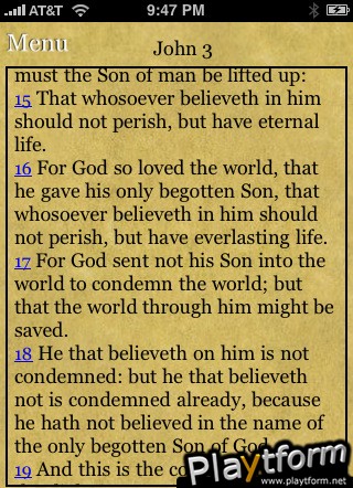 Chapter And Verse (iPhone/iPod)