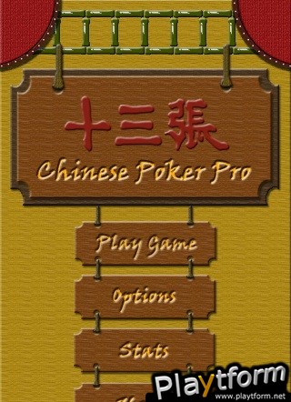 Chinese Poker Pro (iPhone/iPod)