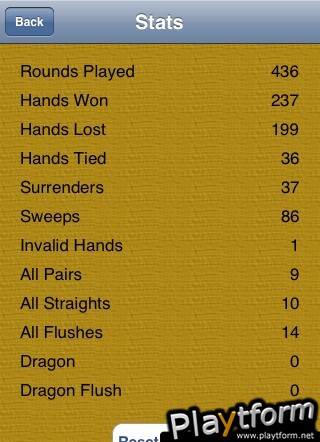 Chinese Poker Pro (iPhone/iPod)