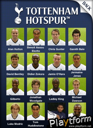 Tottenham Hotspur Keepy Uppy (iPhone/iPod)