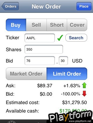 StockPlay (iPhone/iPod)