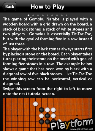Gomoku Narabe (iPhone/iPod)