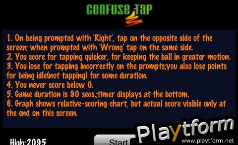 Confuse Tap (iPhone/iPod)