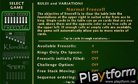 Reel Deal Solitaire (iPhone/iPod)
