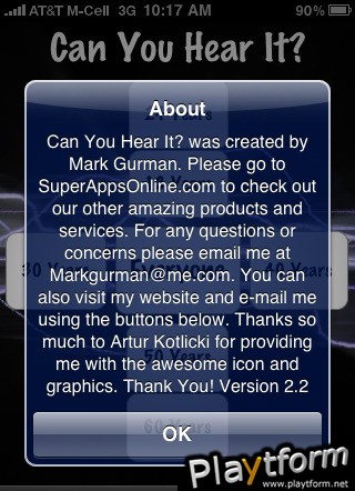 Can You Hear It? 2.1 (iPhone/iPod)