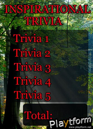 Inspirational Trivia (iPhone/iPod)