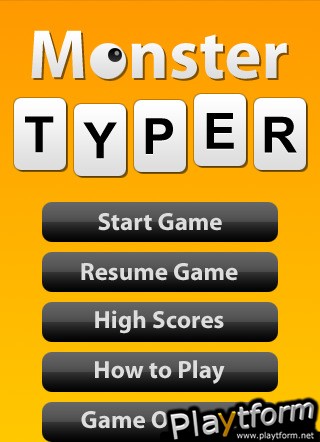 Monster Typer Pro (iPhone/iPod)