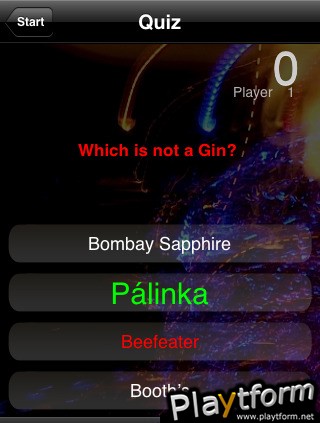 Alcohol Quiz (iPhone/iPod)