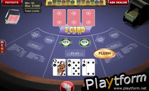 3 Card Pro Poker (iPhone/iPod)