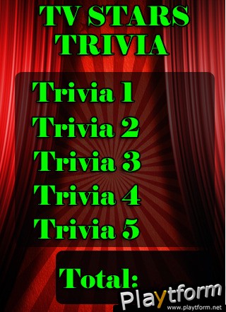 TV Stars Trivia (iPhone/iPod)
