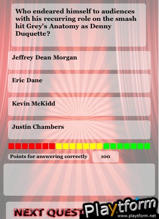 TV Stars Trivia (iPhone/iPod)
