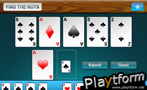 Find The Nuts: Texas Holdem Trainer (iPhone/iPod)