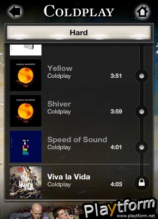 Tap Tap Coldplay (iPhone/iPod)