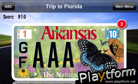 Plate Pursuit (iPhone/iPod)