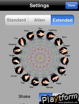 Shake RPS (iPhone/iPod)