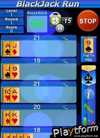 BlackJack Run (iPhone/iPod)