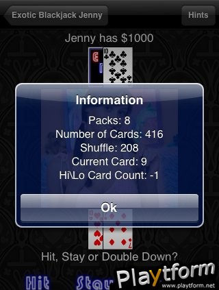 Exotic Blackjack Jenny (iPhone/iPod)